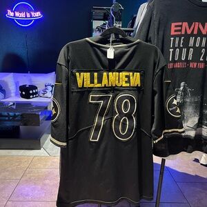 Pittsburgh Steelers Alejandro Villanueva (78) stitched SALUTE TO SERVICE jersey